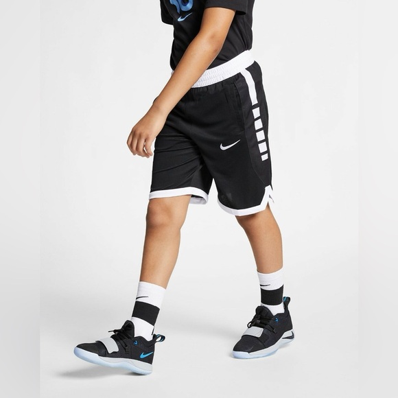 Nike Other - Nike Black and White Athletic Shorts with Elastic Waistband